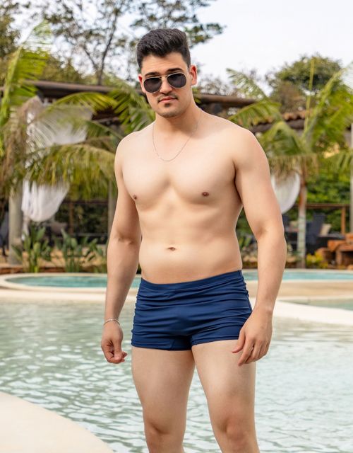 B116 - Sunga boxer adulta.
