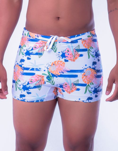 B339 - Sunga boxer adulta estampada.