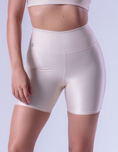 F438F - Short fitness curto, tecido micro canelado, forrado.