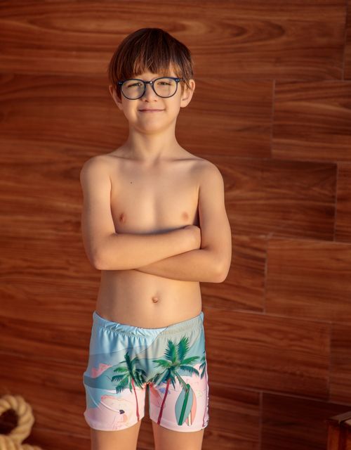 B169 - Sunga boxer infantil.