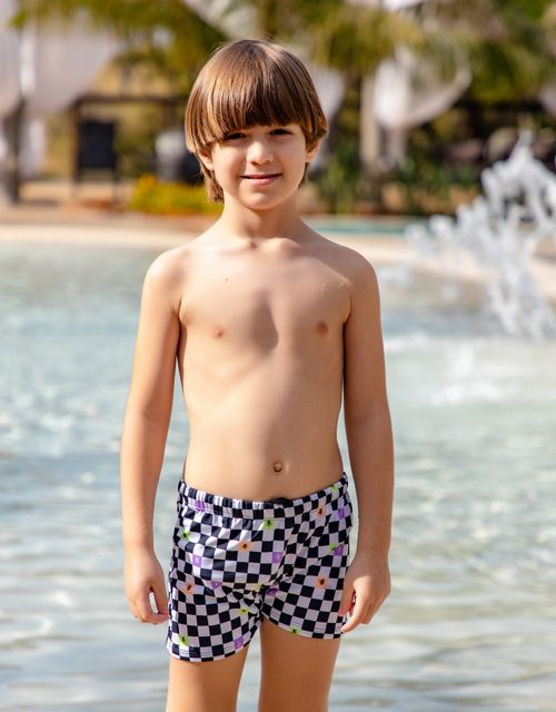B169 - Sunga boxer infantil.