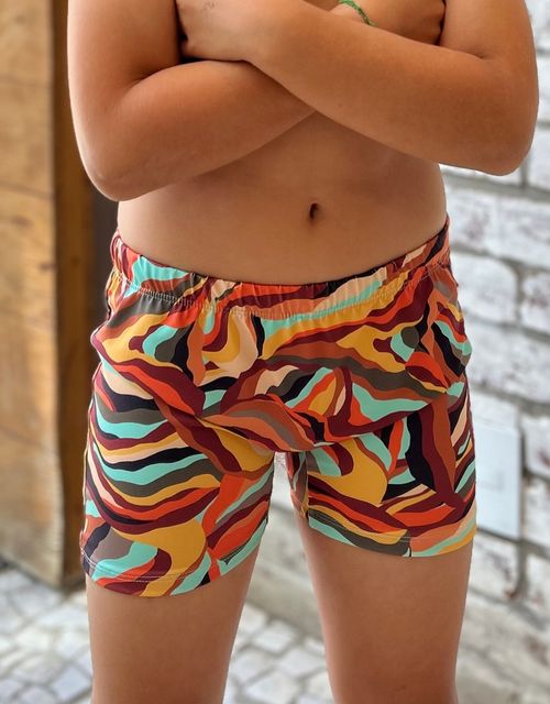 B169 - Sunga boxer infantil.