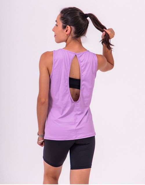 F369 - Regata cavada fitness com decote nas costas.