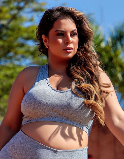 F021-Top Reforçado Nadador Fitness com Bojo Removível