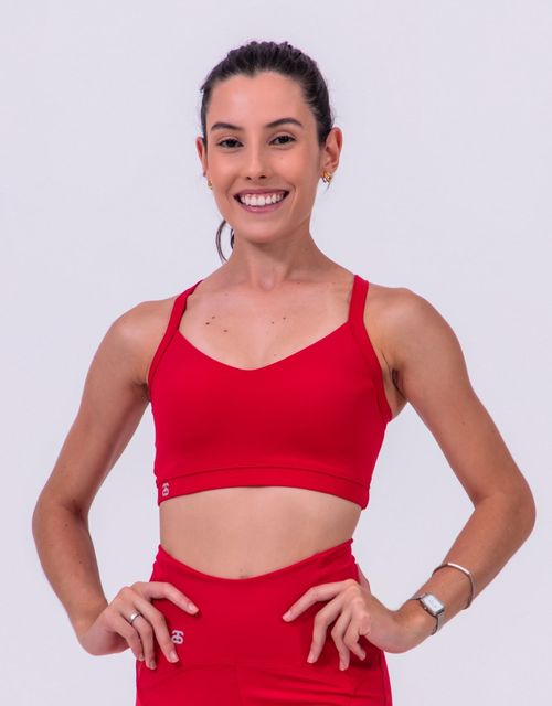 F455 - Top reforcado nadador, alcas com regulagem.