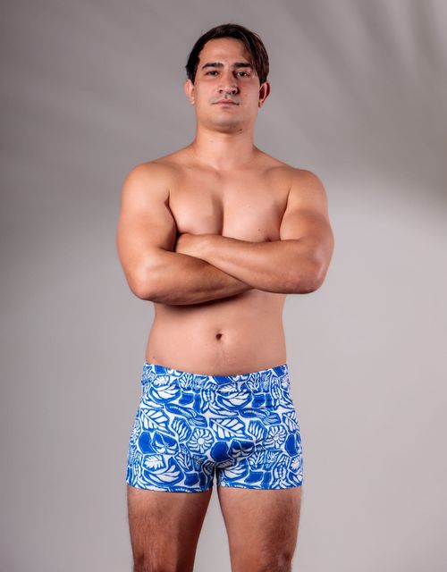 B420 - Sunga boxer adulto.