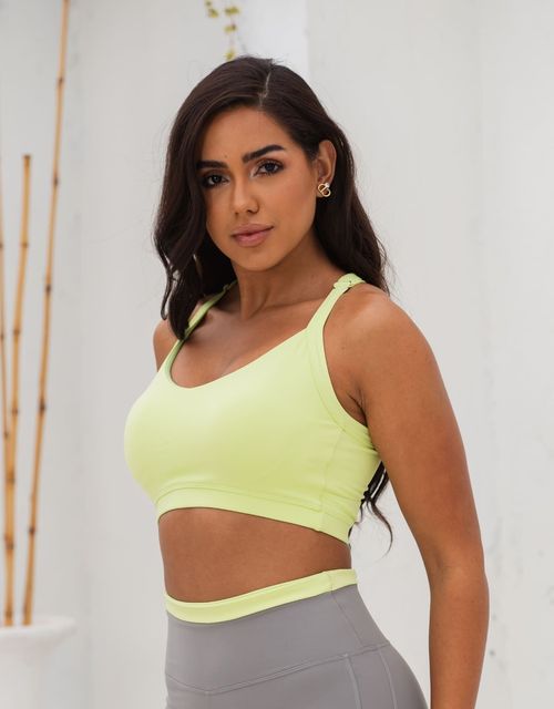 F455 - Top reforcado nadador, alcas com regulagem.