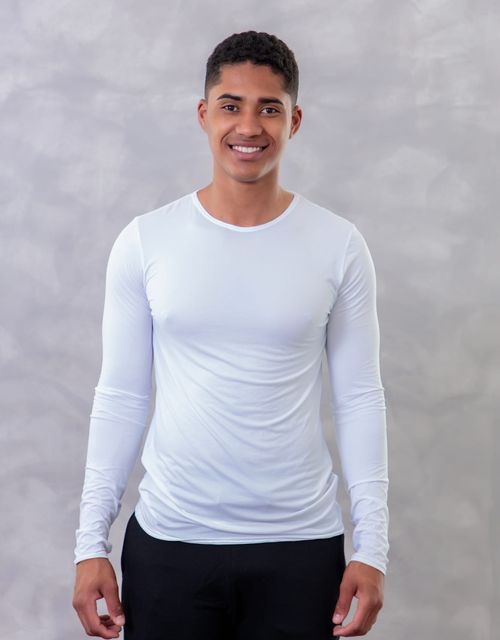 B232- Blusa manga longa masculina com proteção UV.