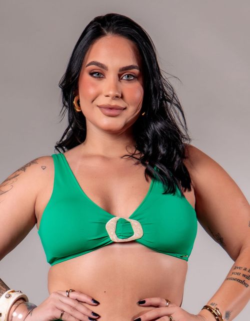 B303- Sutiã com alças reforçadas e detalhe em argola.