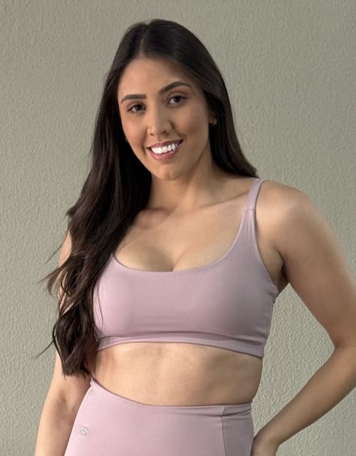 F465 - Top conforto alcas retas com bojo removivel, alcas largas com elastico, tecido suplex.